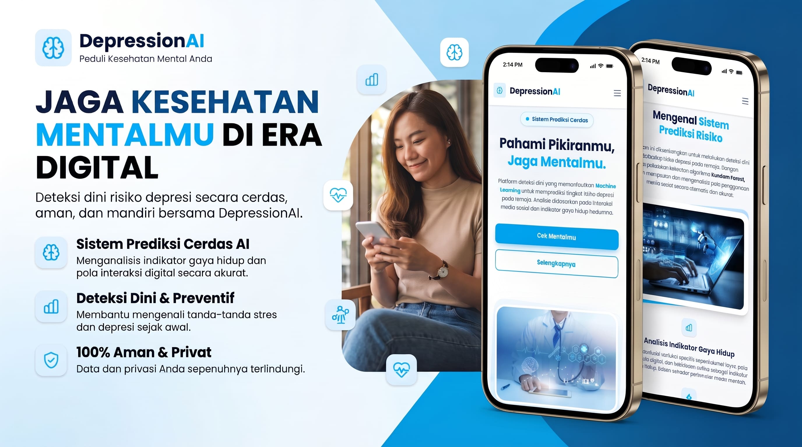 Sistem Prediksi Risiko Depresi Remaja